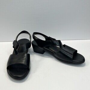 SAS Suntimer Heel Strap Sandal Black 9M